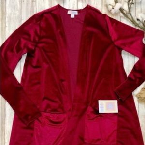 Lularoe Elegant Sarah. Red Velvet